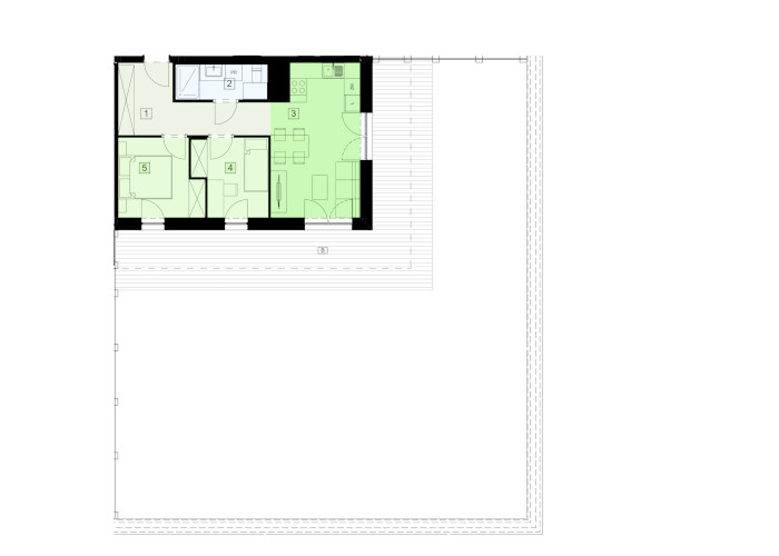 Mieszkanie B47C-03 - plan mieszkania