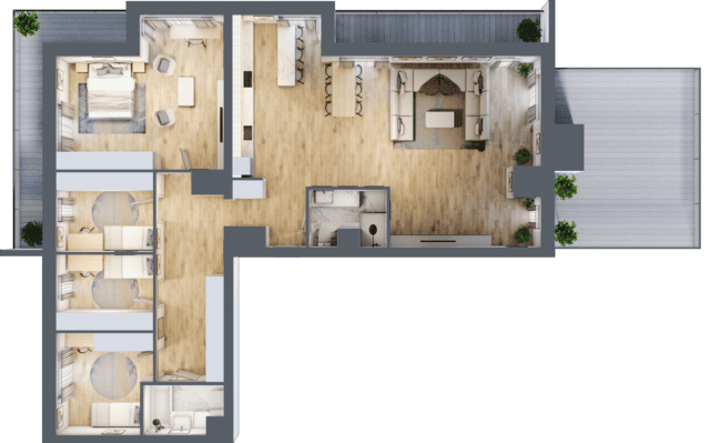 Apartament dla wymagających